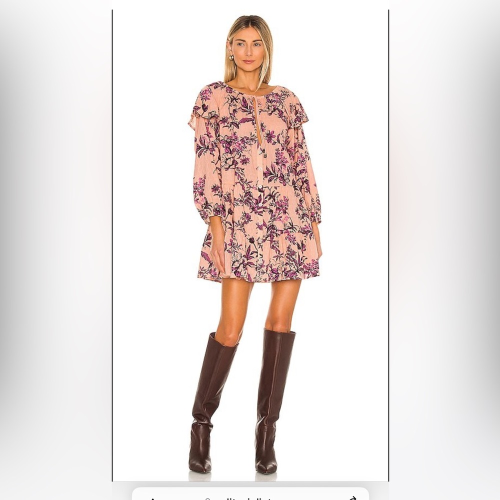 Sunbaked Swing Dress in Peach Combo
Free People
Color:Peach Combo